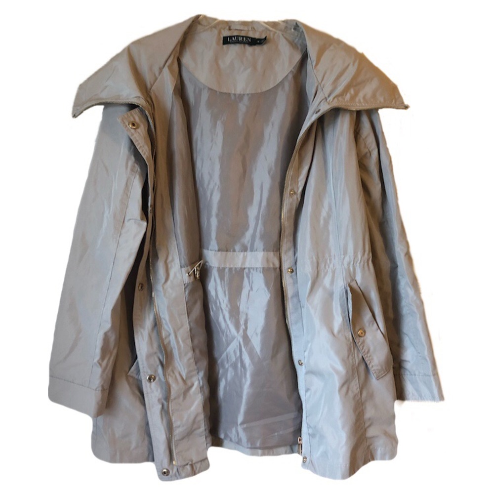 Ralph Lauren tan rain jacket 🧥
